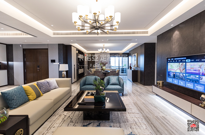 轻奢×极简=极美|91视频污版下载全屋空间定制装修案例大赏