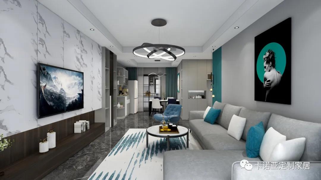 低奢高级范！简而不减舒适感的98㎡家居空间