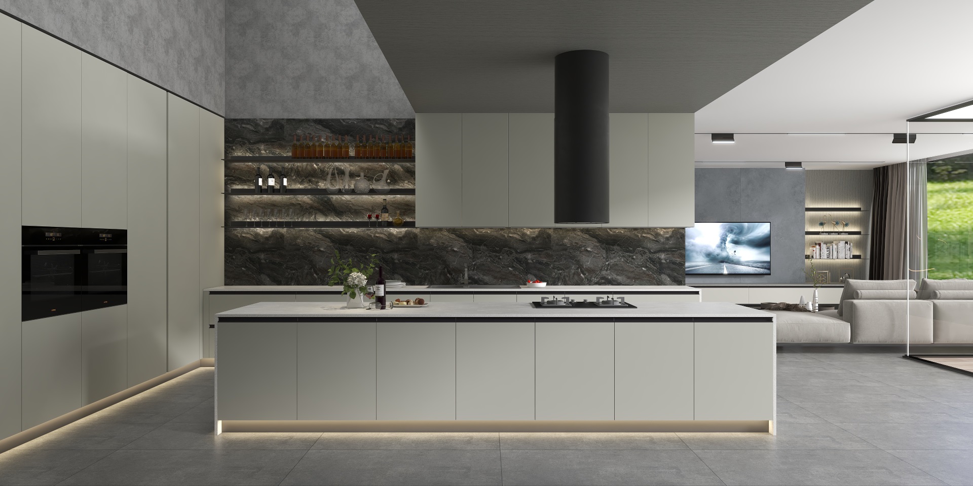 定制橱柜选深色好还是浅色好？如何搭配定制橱柜？