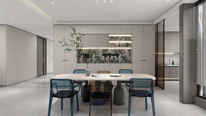 整家定制方案，全屋空间一体化设计、一站式配齐