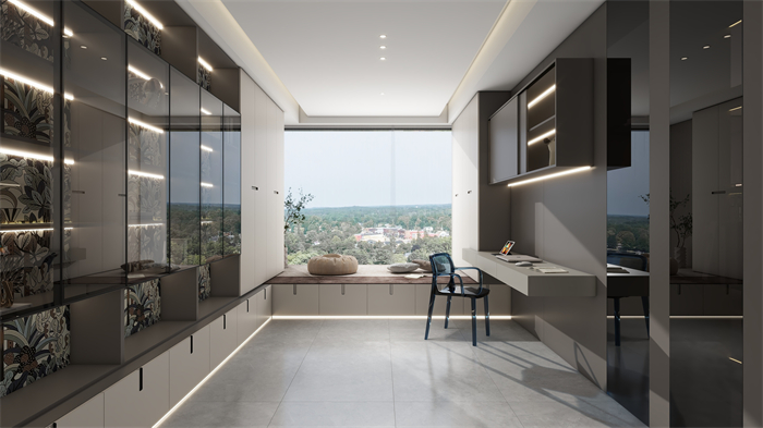 整家定制方案，全屋空间一体化设计、一站式配齐