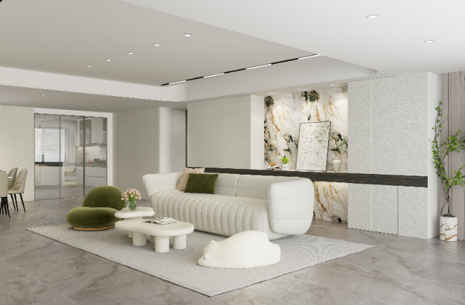 简奢大宅丨黑白灰+大理石构筑更纯粹的高级气场，重塑精英生活